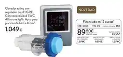 Hipercor Gre - clorador salno con regulador de p/h gk oferta
