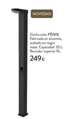 Hipercor Solar - ducha fénix oferta