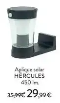 Hipercor Hercules - aplique solar oferta