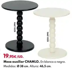 BricoCentro Mesa auxiliar chamlo oferta