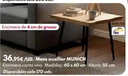 BricoCentro Mesa auxiliar munich oferta