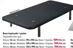 BricoCentro Base tapizada + patas oferta