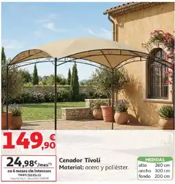 Alcampo Cenador Tívoli oferta