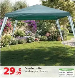 Alcampo Cenador rafia oferta