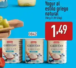 ALDI Milsani Yogur al estilo griego natural oferta