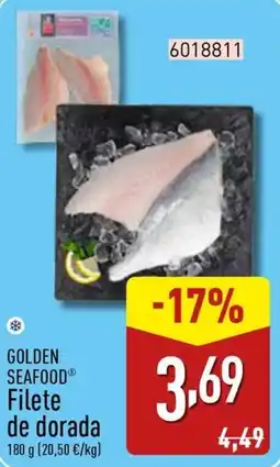 ALDI Golden Seafood Filete de dorada oferta