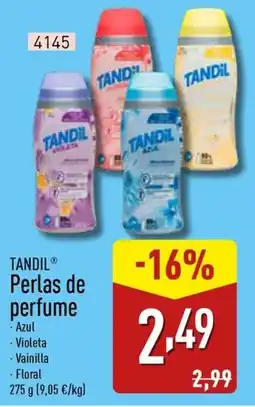 ALDI Tandil Perlas de perfume oferta