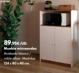BricoCentro Mueble microondas oferta