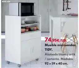 BricoCentro Mueble microondas tidy. oferta