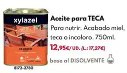 BricoCentro Aceite para teca oferta