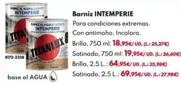 BricoCentro Barniz intemperie oferta