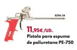 BricoCentro Pistola para espuma de poliuretano PE-750 oferta