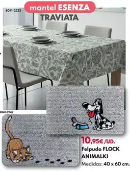BricoCentro Felpudo flock animalki oferta
