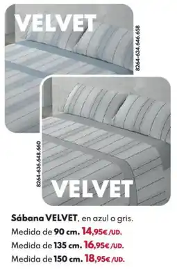 BricoCentro Sábana velvet oferta