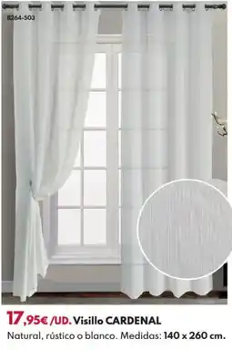 BricoCentro Visillo cardenal oferta