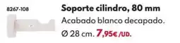 BricoCentro Soporte cilindro, 80 mm oferta