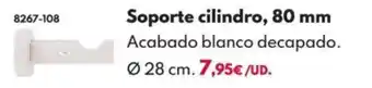 Soporte cilindro, 80 mm