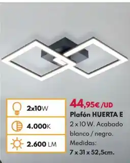 BricoCentro Plafón huerta e oferta