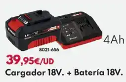 BricoCentro Cargador 18V. + Batería 18V oferta