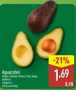 ALDI Aguacates oferta