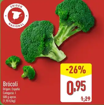 ALDI Brócoli oferta