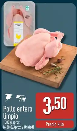 ALDI Pollo entero limpio oferta