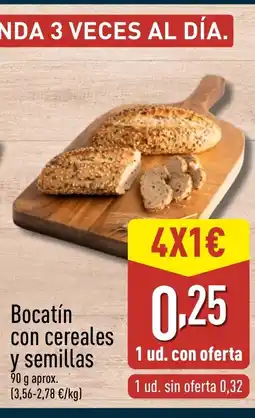 ALDI Bocatín con cereales y semillas oferta