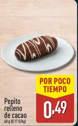 ALDI Pepito relleno de cacao oferta