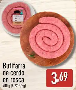 ALDI Butifarra de cerdo oferta