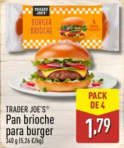 ALDI TRADER JOE'S Pan brioche para burger oferta