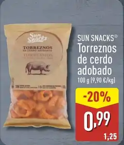 ALDI SUN SNACKS Torreznos de cerdo adobado oferta
