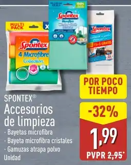 ALDI SPONTEX Accesorios de limpieza oferta