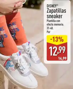 ALDI DISNEY Zapatillas sneaker oferta