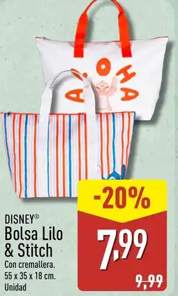 ALDI DISNEY Bolsa Lilo & Stitch oferta