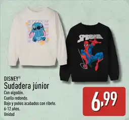 ALDI DISNEY Sudadera júnior oferta