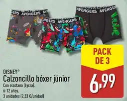 ALDI DISNEY Calzoncillo bóxer júnior oferta