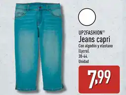 ALDI UP2FASHION Jeans capri oferta