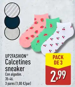 ALDI UP2FASHION Calcetines sneaker oferta