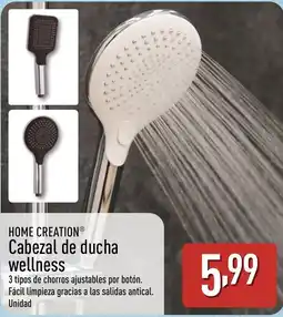 ALDI HOME CREATION Cabezal de ducha wellness oferta
