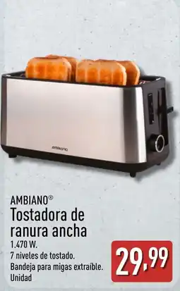 ALDI AMBIANO Tostadora de ranura ancha oferta