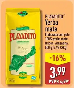 ALDI PLAYADITO Yerba mate oferta