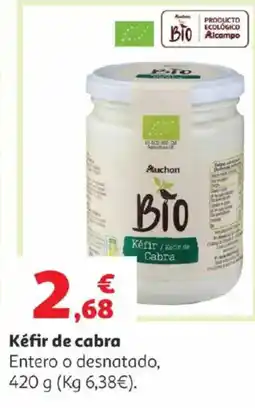Alcampo Kéfir/Kerr de Cabra oferta