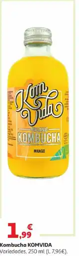 Alcampo KOMVIDA Kombucha oferta