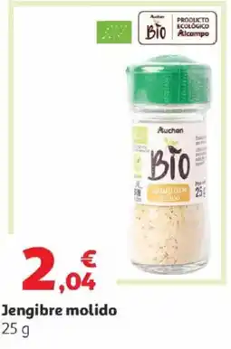 Alcampo Jengibre molido oferta