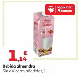 Alcampo AUCHAN Bebida almendra oferta