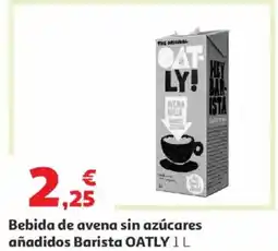 Alcampo OATLY Bebida de avena sin azúcares añadidos Barista oferta