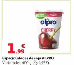Alcampo ALPRO Especialidades de soja oferta