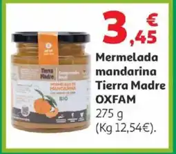 Alcampo OXFAM Mermelada Madre ou Tierra Madre oferta