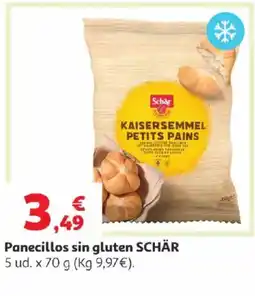 Alcampo SCHÄR Panecillos sin gluten oferta