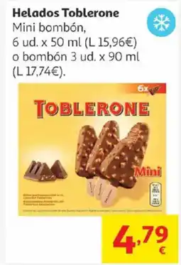 Alcampo TOBLERONE Helados oferta